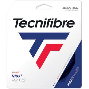 Tecnifibre NRG2 (17-1.24mm) Tennis String Set (Black)