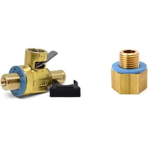 Fumoto F106N FN-Series Drain Valve with Long Nipple with Lever Clip