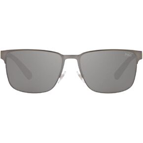 Polo Ralph Lauren Men's Ph3143 Rectangular Sunglasses