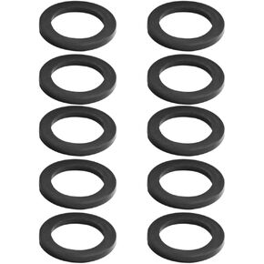 Joywayus 10PCS 3/4" ID Rubber Gaskets Fit for 1/2" Male Water Tank Connector Bulkhead Fitting