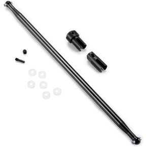 Tra-xxas Aluminum Alloy Slash VXL 4x4 Big Bone Center Driveshaft Outdrives 1/10 RC Upgrades Parts (Black)