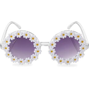 Ali+Oli Cute Round Sunglasses for Kids, UV400 Protection for Boys & Girls, Gafas de sol para niños
