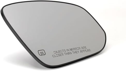 For Toyota Highlander 2014 15 16 17 2018 Mirror Glass Driver Side | Heated | w/Backing Plate | Flat Glass Type | Hybrid Models | Replacement For 87961-0E130 | TO1324125 in Kuwait