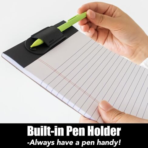 وسادات قانونية مع حامل أقلام، 8.5 بوصة × 11.75 بوصة، مسطرة عريضة، 50 ورقة/وسادة (4 وسادات)، ورق ممتاز بوزن 18 رطل، وسادات كتابة مثقوبة، دفاتر ملاحظات ورقية، لوحة ملاحظات للمدرسة، المكتب، المنزل، الكلية، الأعمال. in Kuwait