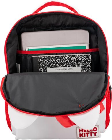 AI ACCESSORY INNOVATIONS Barbie Backpack for Girls, Bookbag with Adjustable Shoulder Straps & Padded Back, Barbie Pink 16 Inch Schoolbag with Raised Embroidered Logo, Durable School Bag for Kids in Kuwait
