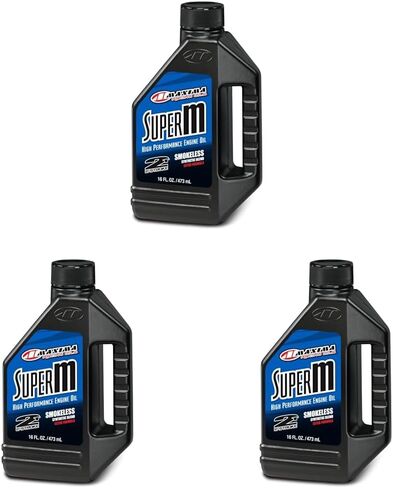 Maxima Racing Oils 20901-2PK Super M Premix 2-Stroke Premix Oil 1L Bottle, 2-Pack in Saudi Arabia