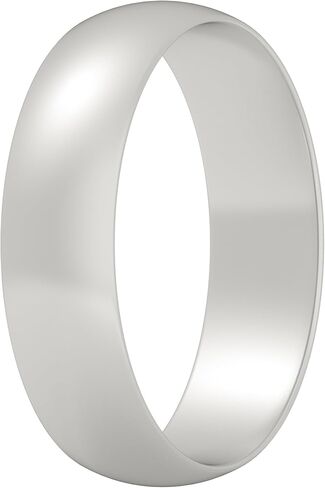 ThunderFit Silicone Wedding Ring for Women - 1 Ring (Rose Gold, 4-4.5 (15.60mm) in Saudi Arabia
