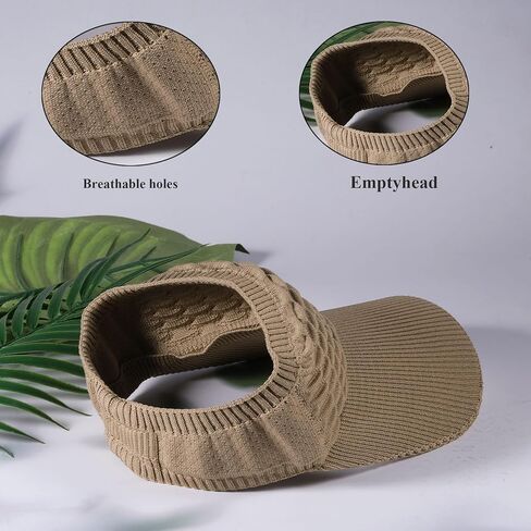 قبعة واقية من الشمس للنساء والرجال قبعات محبوكة مرنة بحافة واسعة لممارسة رياضة الجولف في الهواء الطلق in Kuwait