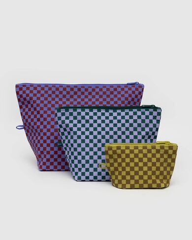 Go Pouch Set - Gingham in Saudi Arabia