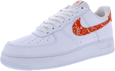 Nike Womens Air Force 1 Low DJ9942 102 Orange Paisley - Size 5W in Saudi Arabia