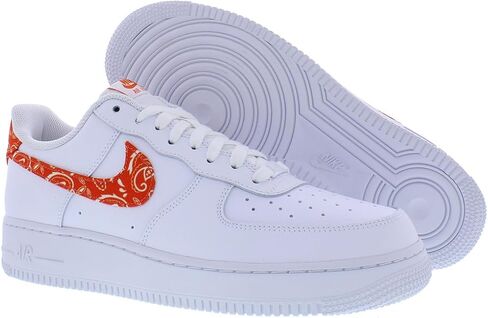 Nike Womens Air Force 1 Low DJ9942 102 Orange Paisley - Size 5W in Saudi Arabia