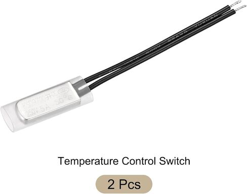 KSD9700 NO 50C Temperature Control Switch Thermostat Thermal Protector Switch - Normally Open/250V 5A/Metal/2Pcs in Saudi Arabia