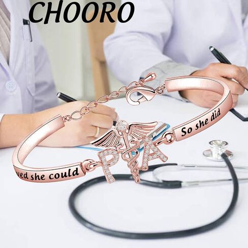 CHOORO Physician Assistant Graduation Gift Physicians Assistant Bracelet She Believed She Could So She Did Bracelet PA Student Gift in Kuwait
