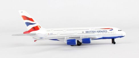 Daron Worldwide Trading RT6008 British Airways A380 Single Plane, White in Saudi Arabia