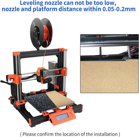 MK3S MK3S+ MK52 3D Printer Platforms Newest Upgrade Accessories: 253.8 x 241MM Texture PEI Coating - Special Colorful and Shiny PEY Film Spring Steel Plate for Prussa i3 MK2.5S MK3 BCZAMD in Saudi Arabia