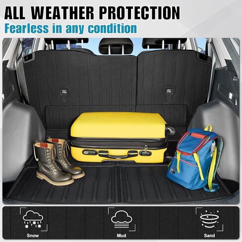 JOULARISE Backrest Mats for 2023 2024 Honda CRV Accessories Include Hybrid, All Weather Seat Back Protectors for CRV Accessories in Saudi Arabia
