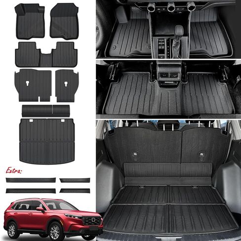 JOULARISE Backrest Mats for 2023 2024 Honda CRV Accessories Include Hybrid, All Weather Seat Back Protectors for CRV Accessories in Saudi Arabia