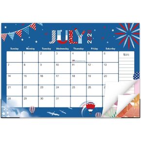 Desk Calendar 2024-2025 - 18 Monthly Calendar from Jan. 2024 to Jun. 2025, 11.5" x 17" 2024 Calendar with Corner Protectors for Planning Organizing in Kuwait