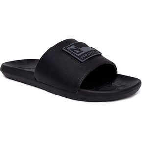 Nautica Men's Shower Sandals Open Toe Soft Slide House Slipper for Indoor & Outdoor-Shower Slippers-Lando-Navy-Size-9