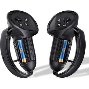 SUPERUS Controller Grips Cover for Meta Quest 3, Anti-Slip Texture - VR Accessories Compatible with Oculus Quest 3, Silicone Controller Grips Cover with Adjustable Knuckle Straps in Kuwait
