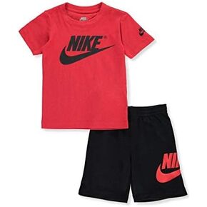 Nike Boys Futura T-Shirt/Shorts 2 Piece Set University Red/Black 86F024-R1N (6)