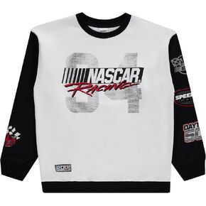 ناسكار خمر دايتونا 500 البلوز سباق رجالي مطرزة الشنيل Crewneck البلوز