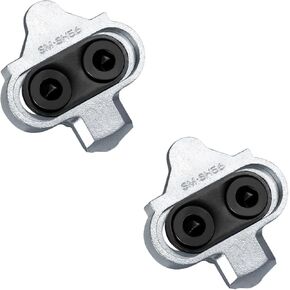 BUCKLOS SPD Pedals PD-M680 MTB Mountain Bike Clip in Dual Sided Pedals - Road Bike Spin Bike Flat & Clipless Sealed Bearing Bicycle Clips Pedal Compatible with Shimano SPD Cleats (9/16" Aluminum)…