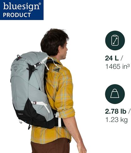 Osprey Stratos 34L Men's Hiking Backpack, Seaweed/Matcha Green in Kuwait