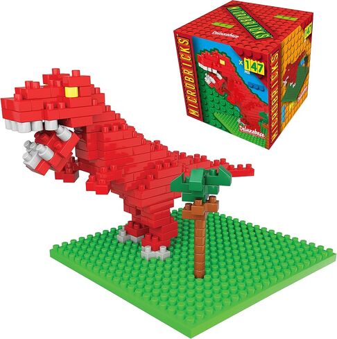 Dolphin from Deluxebase. Sealife Themed 3D Mini Blocks Building Toys, Easy to Use Mini Bricks Dolphin Puzzle. Great Animal Toys, Educational Toys and Kids Party Favors. in Saudi Arabia