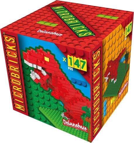 Dolphin from Deluxebase. Sealife Themed 3D Mini Blocks Building Toys, Easy to Use Mini Bricks Dolphin Puzzle. Great Animal Toys, Educational Toys and Kids Party Favors. in Saudi Arabia