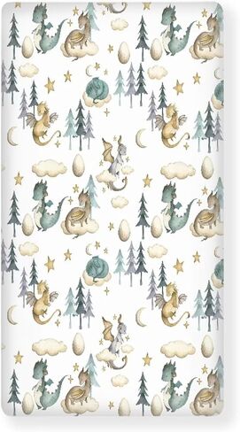 Cowboys Horse Western Fitted Crib Sheet Vintage West Desert Standard Crib Mattress Fitted Sheet American Wild Toddler Bed Mattress Sheets Crib Mattress Sheet 28"x52" in Saudi Arabia
