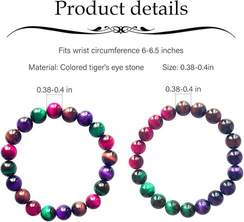 Ruishupin Natural crystal bracelet,South Red Bracelet 12mm bead silver accessories bracelet for women, Jewelry Healing Bracelets Bring Luck and happyness Prosperity. a blessing gift in Kuwait