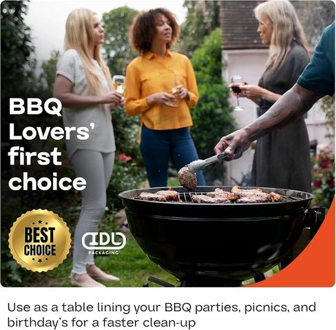 IDL Packaging Black Butcher Paper - 18" x 12000" (1000 ft) - Natural, Unwaxed, Food-Grade - BBQ & Grilling Paper for Meat & Fish in Saudi Arabia