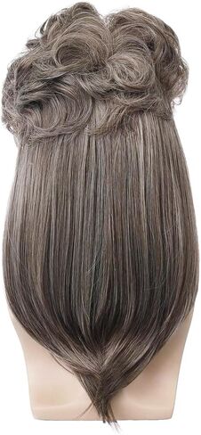 BERON Mullet Wigs for Men 80s Men Wig Black Wig Costume Party Accessory Cosplay Wig with Wig Cap in Saudi Arabia