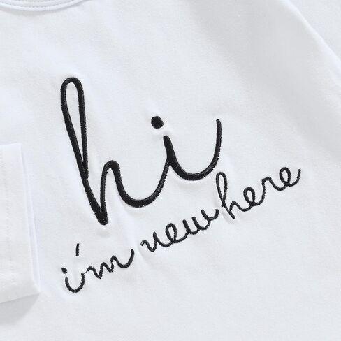 aporake Newborn Boy Outfit Baby Boy Fall Clothes Letter Print Romper Checkerboard Pants Color Block Clothing Sets in Saudi Arabia