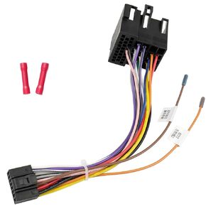 Jayubien Radio Wiring Harness with RCA Adapters for Hyundai Elantra Sonata Tucson Accent Kia 16Pin ISO Android Stereo Connector to 38/35 Pin Car Radio Connector Plug