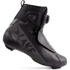 Lake Cx146-X Wide Cycling Shoe - Men's Black/Black Reflective, 48.0