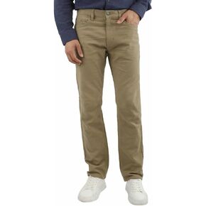 Jachs New York Mens Mid-Weight 5 Pocket Stretch Pant