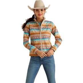ARIAT New Team Softshell Jacket Banyan Bark Heather XS