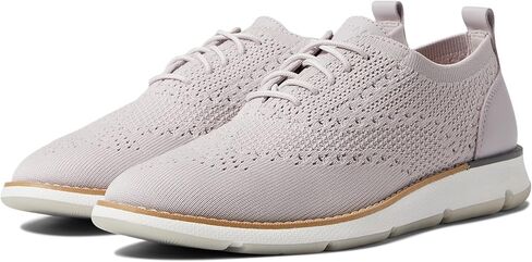 حذاء Cole Haan للسيدات 4.Zerogrand Stitchlite Oxford، Ashes of Roses/فضي معدني/عاجي، 7.5 in Kuwait
