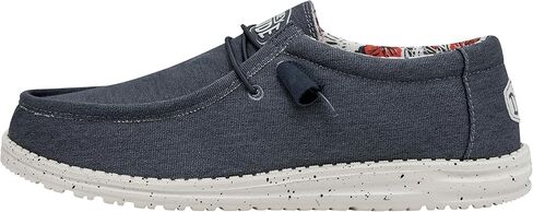 Hey Dude Men's Wally-Canvas Stretch Beige Size 9 | Men's Shoes | Men Slip-on Loafers | Comfortable & Light-Weight in Saudi Arabia