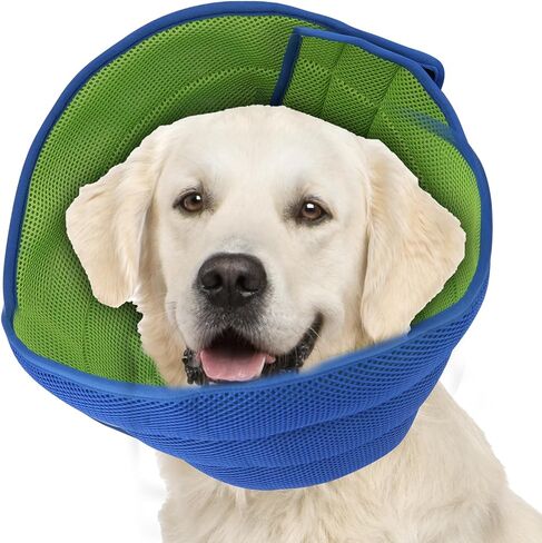 Soft Dog Cone Collar Alternative Small Dogs/Cat, E Cones for Puppy/Kitten to Stop Licking After Surgery, Neuter Recovery Ecollars of Shame Alternatives, Comfortable Paws Comfy Elizabethan Collars in Saudi Arabia