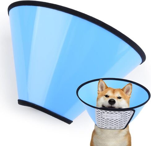 Soft Dog Cone Collar Alternative Small Dogs/Cat, E Cones for Puppy/Kitten to Stop Licking After Surgery, Neuter Recovery Ecollars of Shame Alternatives, Comfortable Paws Comfy Elizabethan Collars in Saudi Arabia