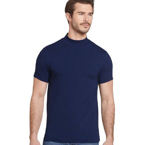 Jockey Men's Baselayer Cotton Stretch Mock Neck Tee