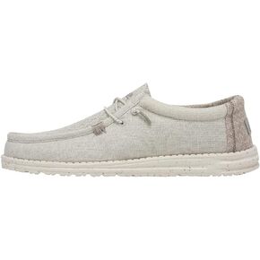 Hey Dude Men's Wally Sox Multiple Color & Sizes | Men’s Shoes | Men's Lace Up Loafers | Comfortable & Light-Weight