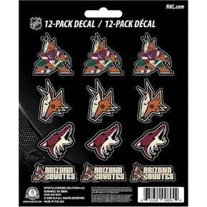 FANMATS NHL Unisex-Adult NHL Mini Decal 12-E2pk