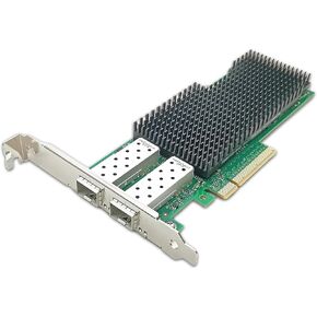 بطاقة شبكة 10 جيجا بايت PCI-E NIC 10 جيجا رباعية المنافذ SFP+ إيثرنت محول LAN متقارب CNA متوافق مع Intel X710-DA4 PCI Express 3.0 x8/x16 دعم خادم الشبكات Windows/Linux/VMware in Kuwait