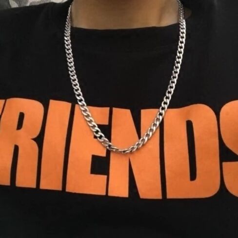 Gold Chunky Necklace Layered Punk Beeds Statement Necklace Trendy Bib Chain Necklace Aesthetic Jewelry for Women and Girls in Saudi Arabia