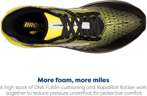 Brooks Men’s Hyperion Max Neutral Running Shoe - White/Black/Nightlife - 13 Medium in Saudi Arabia
