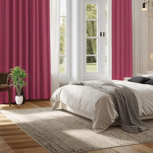 Yancorp Beige Blackout Curtains Thermal Insulated Window Treatment 63 Inches Long 2 Panels Set for Bedroom or Living Room (2 Panels), 34 in x 63 in, Beige in Kuwait